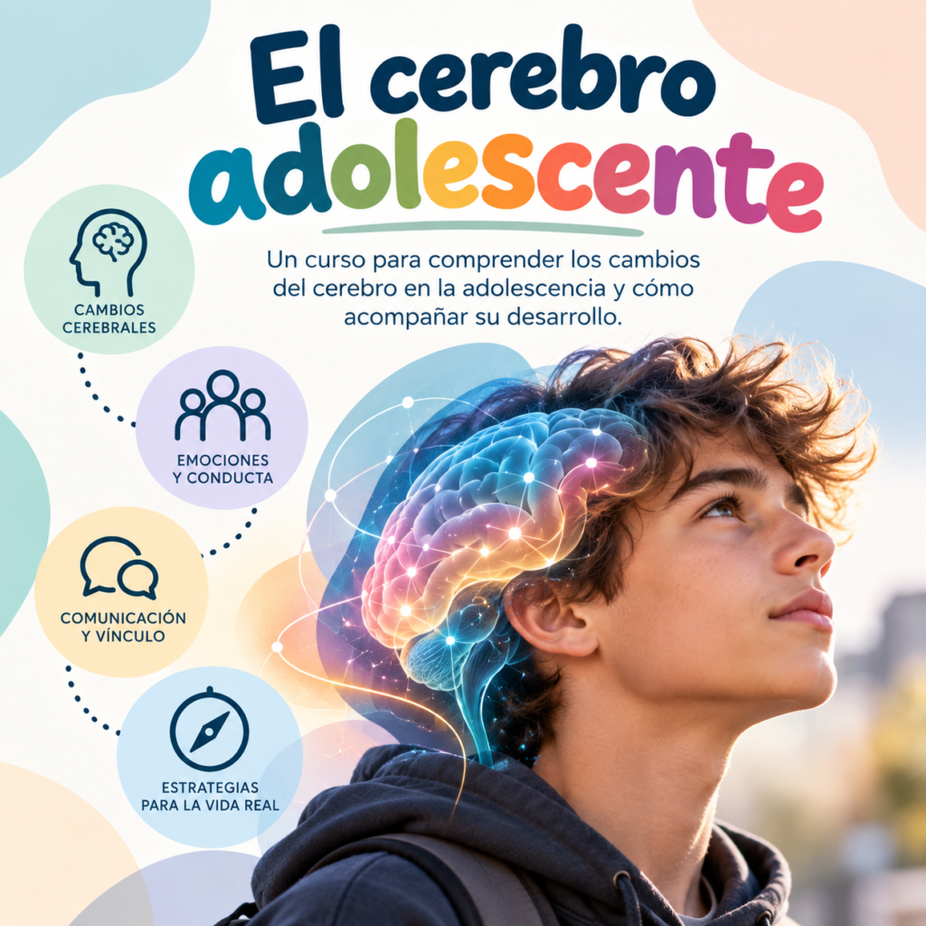 Cursos NeuroEducActiva Curso "El cerebro adolescente"