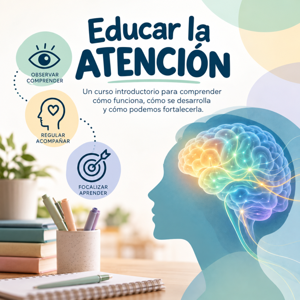 Cursos NeuroEducActiva Curso "Educar la atención"